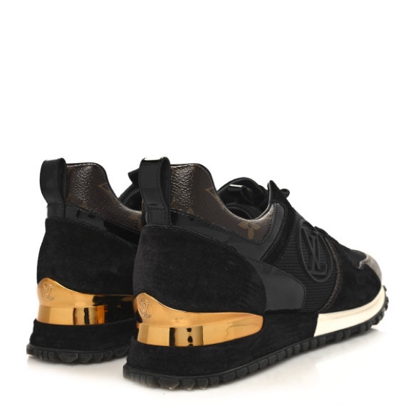 Louis Vitton Suede Monogram Run Away Sneakers - Picture 3 of 9